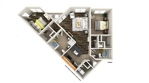 Floor plan Inman