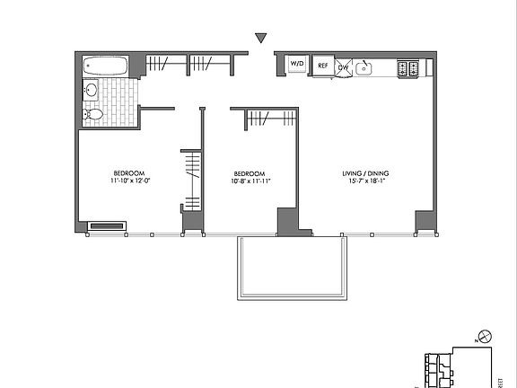 2nd image of 33 Bond St APT 1902