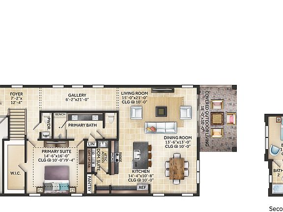 Jesup II Floor Plan