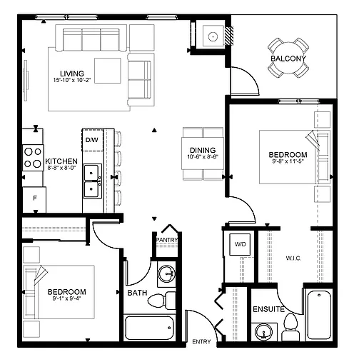 Floor plan 403