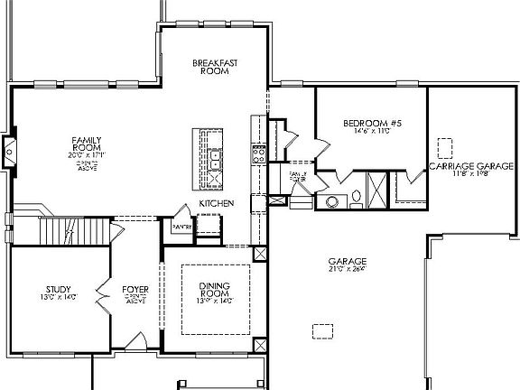 floor plan main level