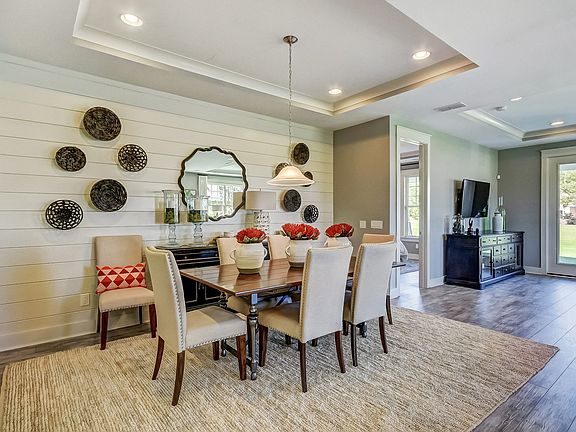 Dining area next to kitchen