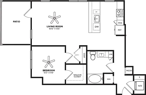 Floor plan A17