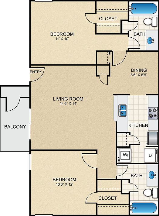 2nd image of 1111 W Main St APT 3202