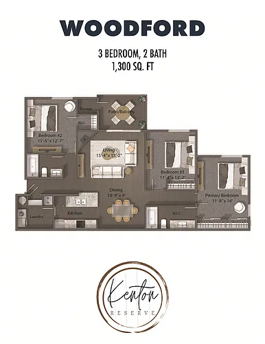 Floor plan Woodford
