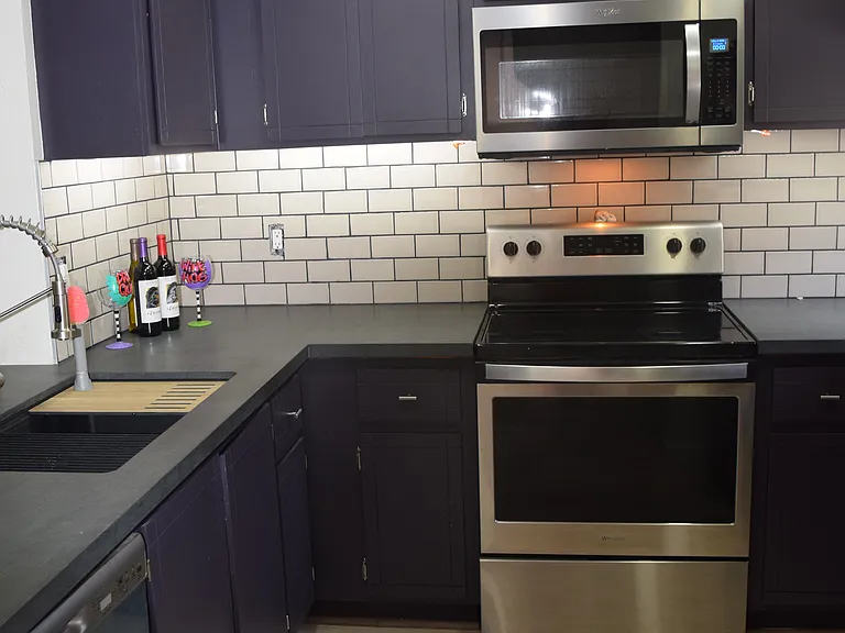 Newly remodeled kitchen