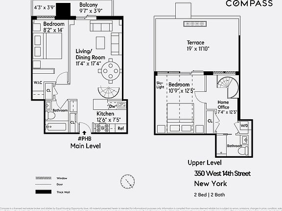 2nd image of 350 W 14th St #Penthouse B