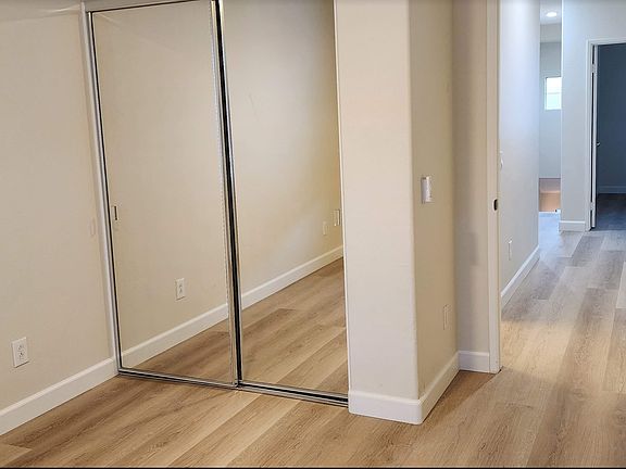 Bedroom and hall
