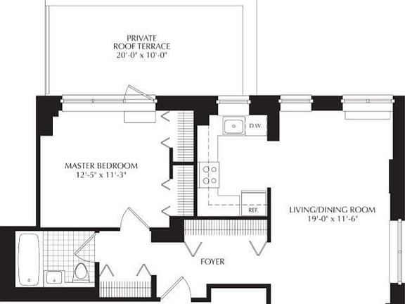 2nd image of 250 W 93rd St APT 16D