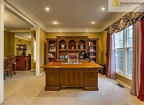 Wonderful light-filled room.  Perfect for a study, living room or music room.