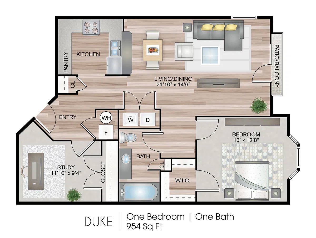 Floor plan Duke