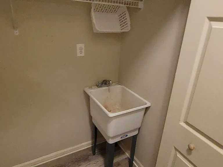 Utility Sink in 1st floor closet
