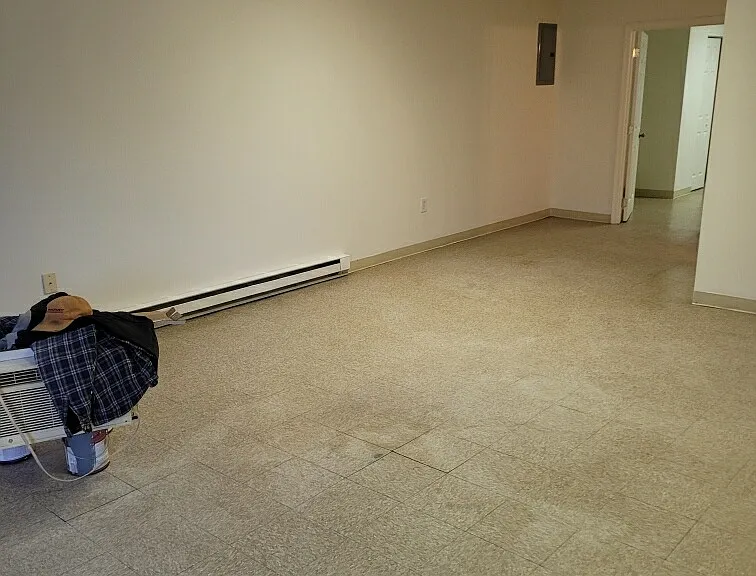 living space off the kitchen