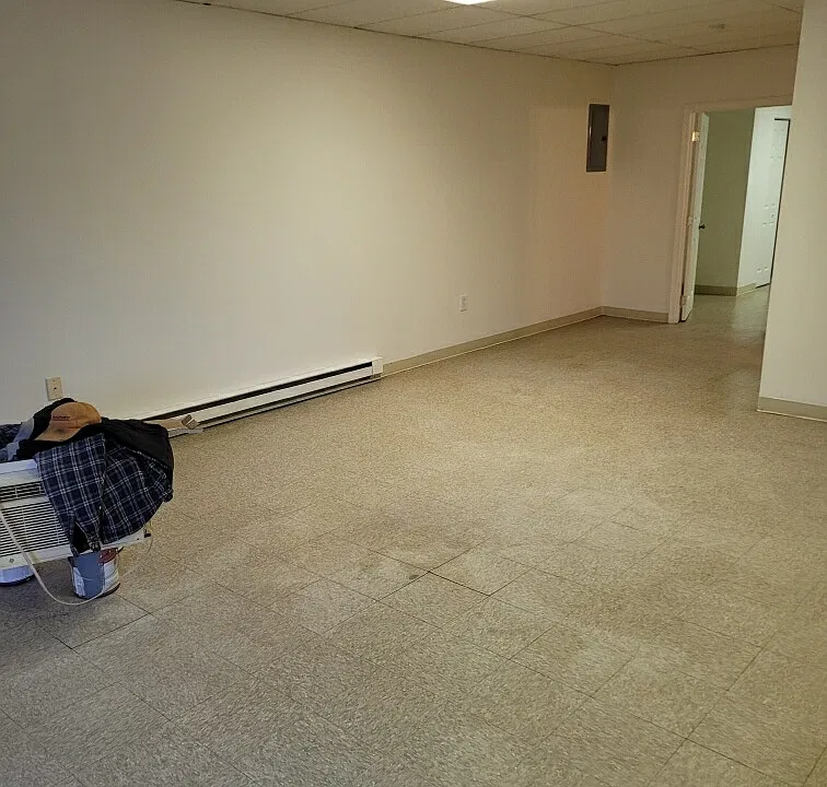 living space off the kitchen