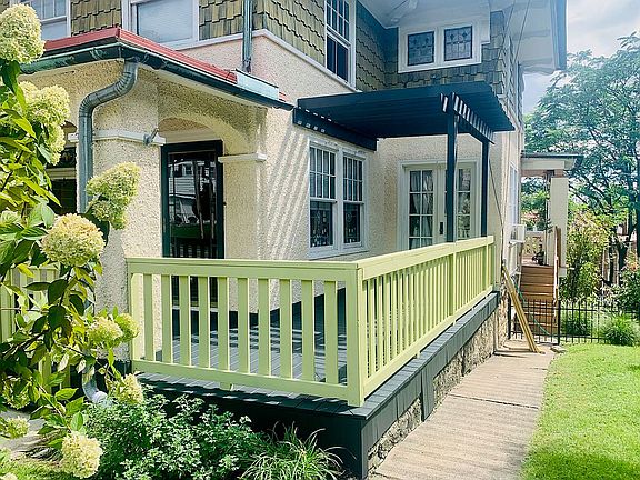 Brand new front/side porch 