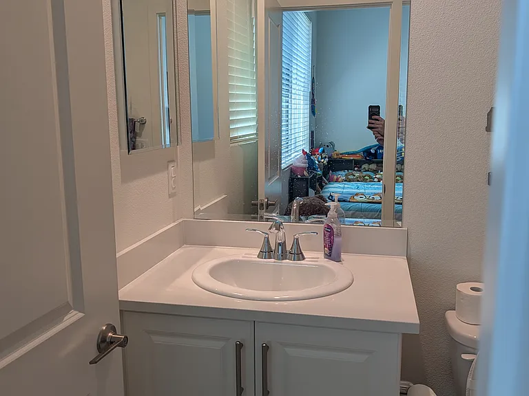 bathroom off second bedroom