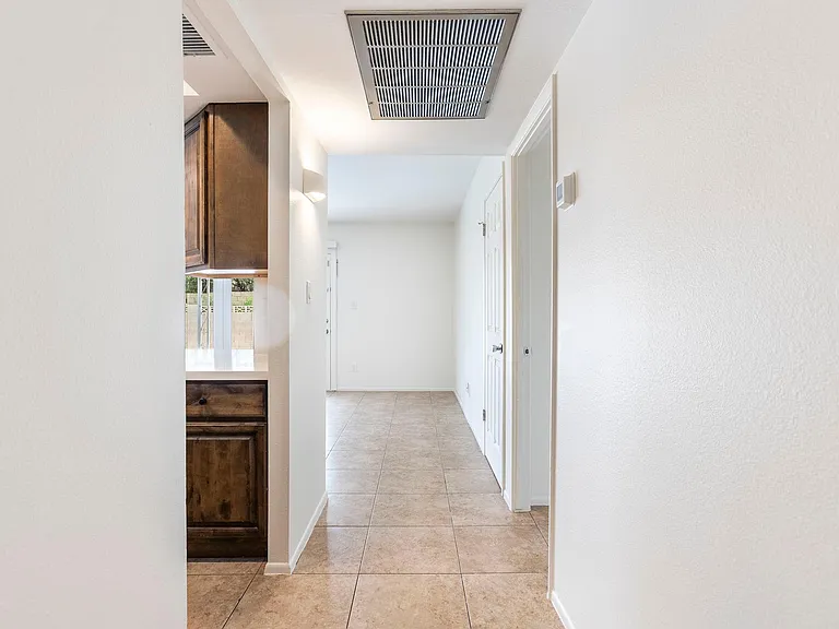 Direction from Front Door to Kitchen & Primary Bedroom