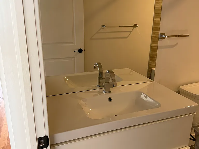 Second floor bathroom vanity