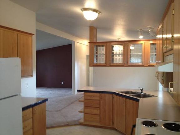 Kitchen .. glass cabinets