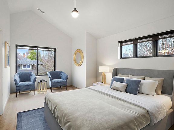 Master bedroom / staged