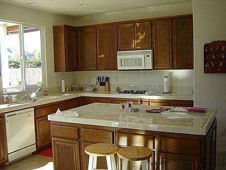 large kitchen/view
