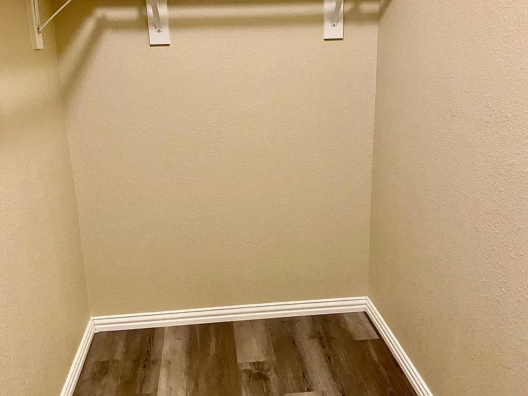 Master bedroom walk-in closet