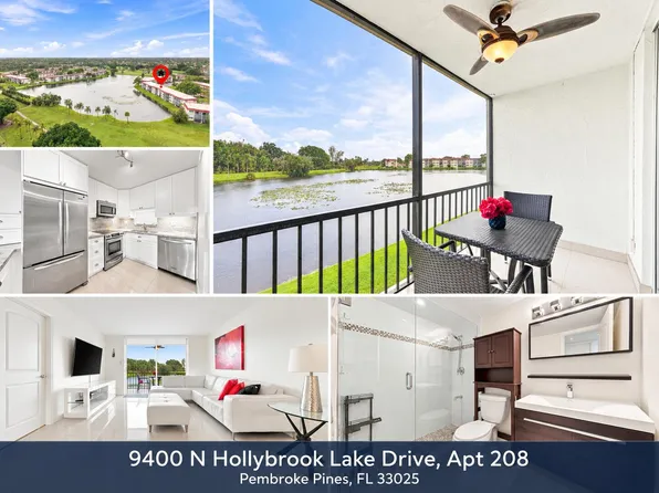 9400 N HOLLYBROOK LAKE Drive #208, Pembroke Pines, FL 33025
