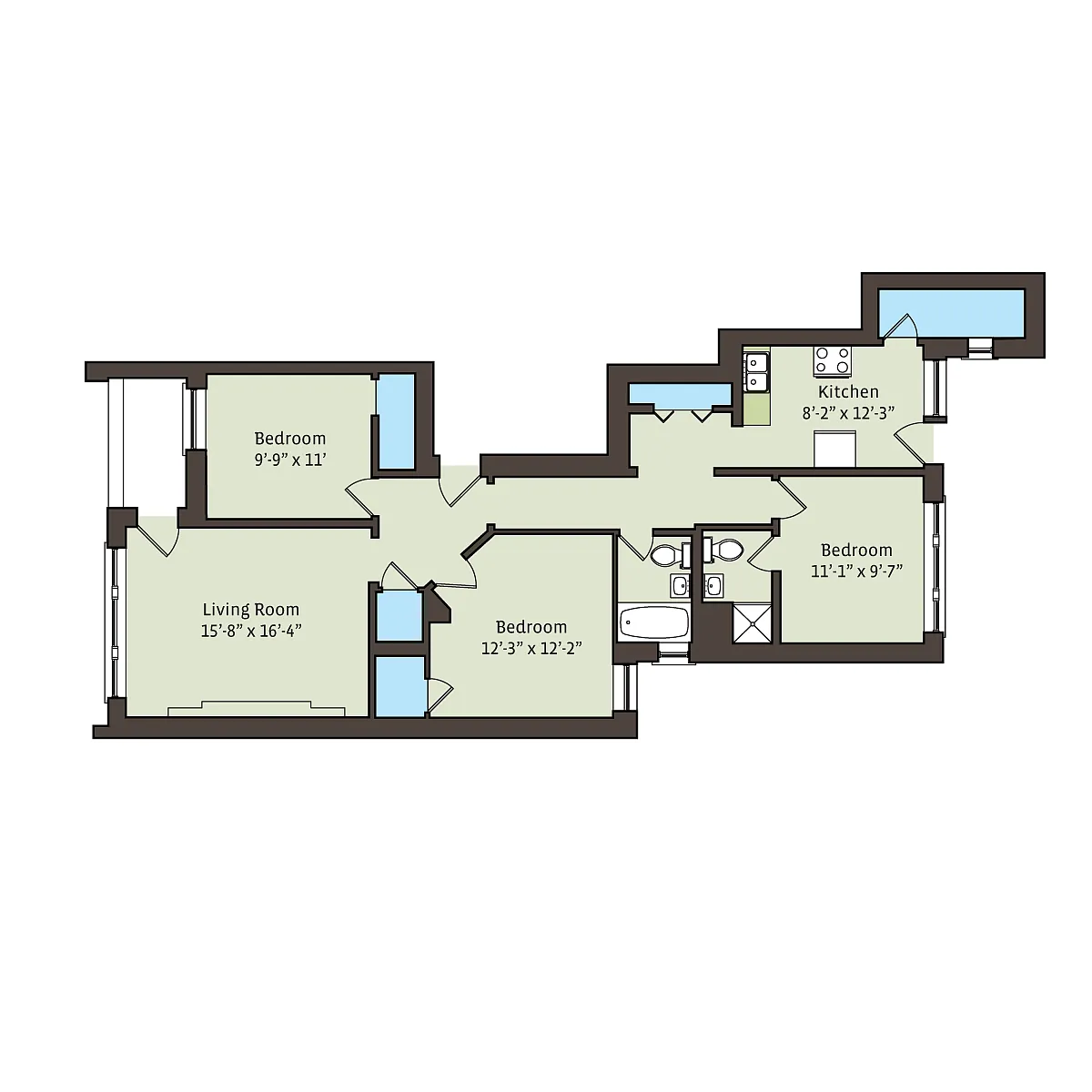 Floor plan 5335-3B0
