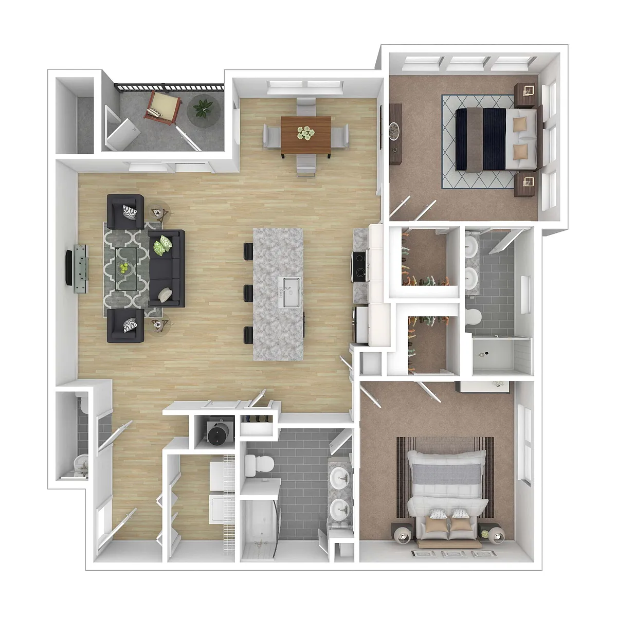 Floor plan B3