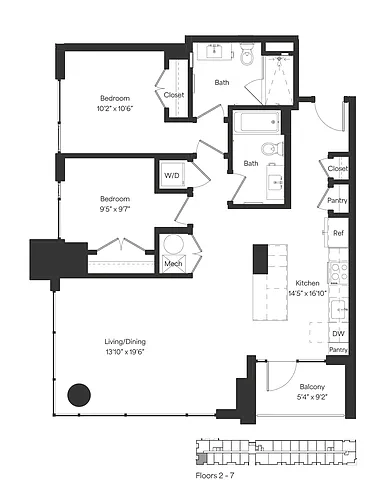 Floor plan C1