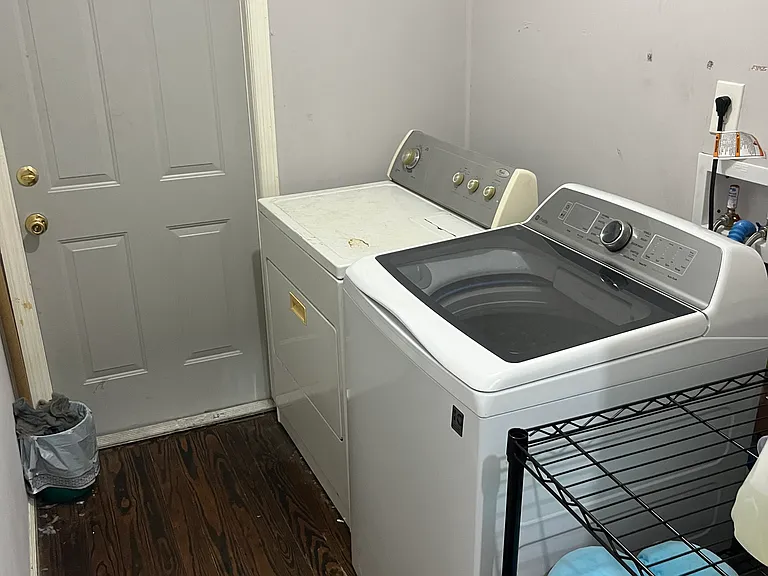 Washer and dryer included