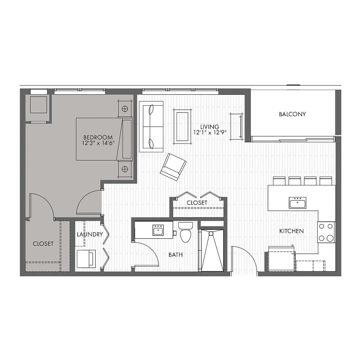 Floor plan PH 1C