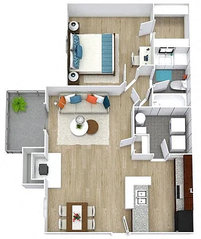 Floor plan The Willow
