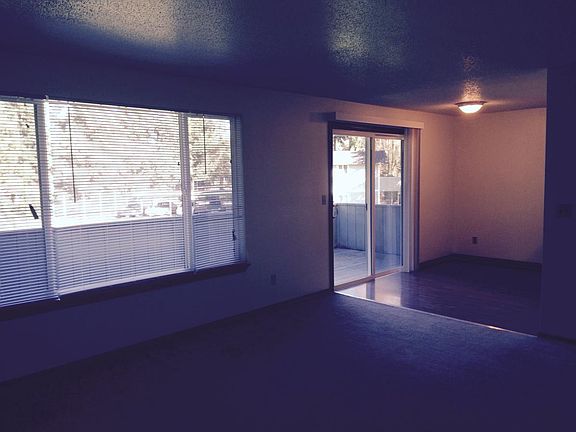 Living room and dining room