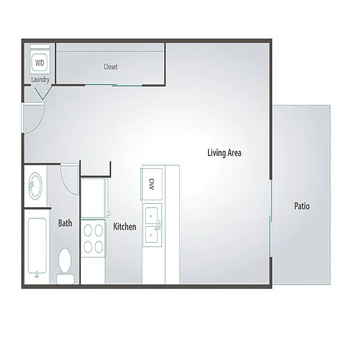 Floor plan The Rollins