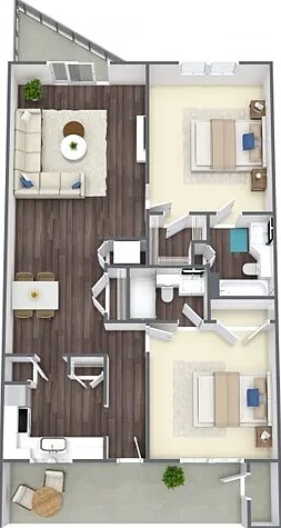 2 bed, 1040 sqft, $2,375 — Photo 4