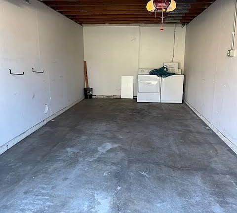 Single car garage with hook-ups