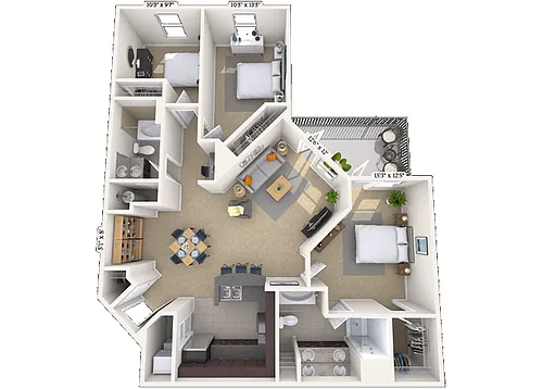 Floor plan Tartan