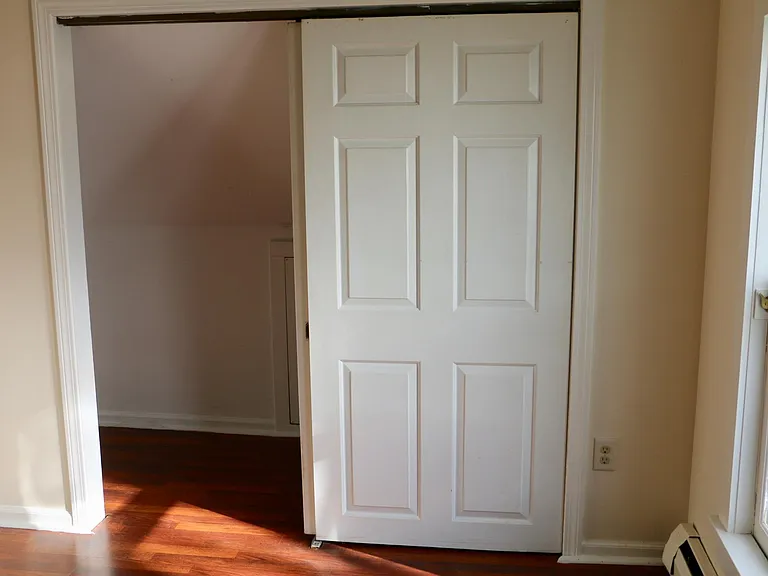 Bedroom one walk-in closet.