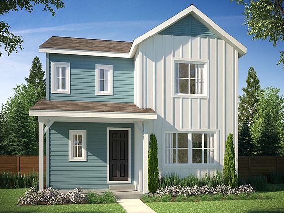 Elevation A - Colorado Farmhouse