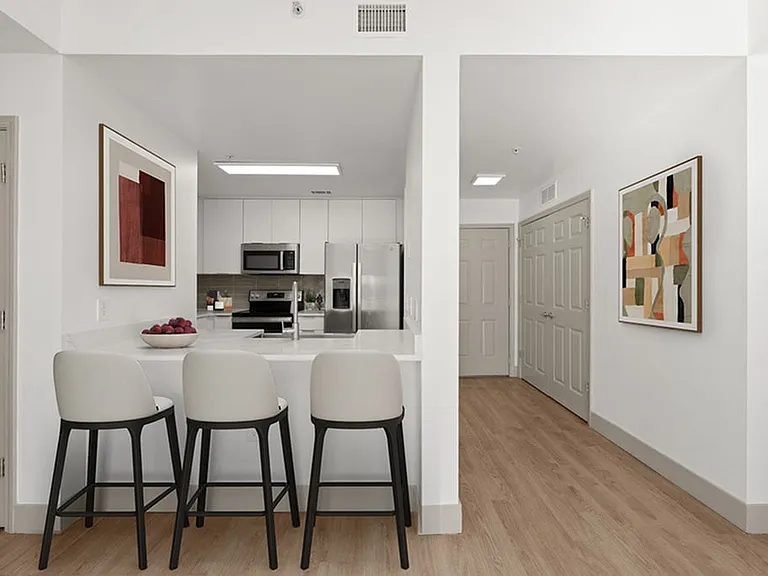Kitchen with Bar Seating