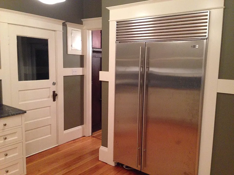 Mudroom entrance + 48" Sub Zero