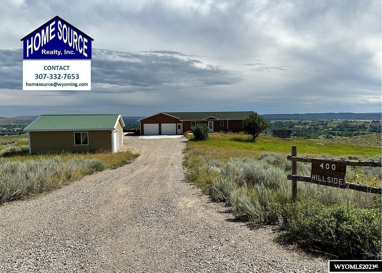 400 Hillside Dr, Lander, WY 82520 MLS 20233926 Zillow