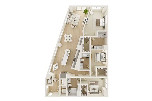 Floor plan 3B
