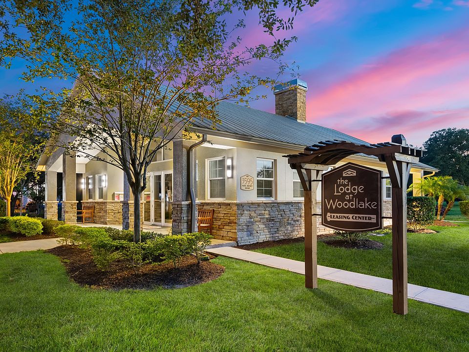 Leasing Office at Sunset