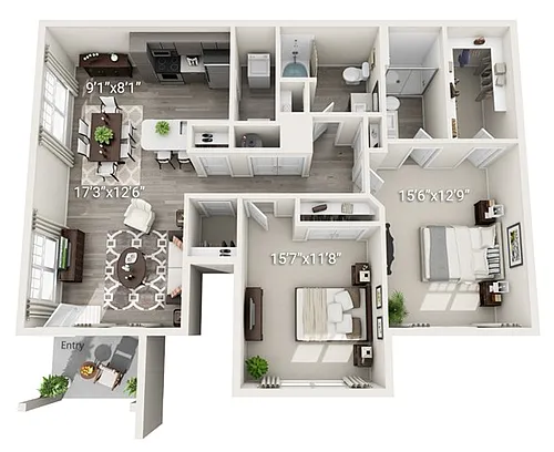 Floor plan B1