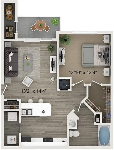 Floor plan A1