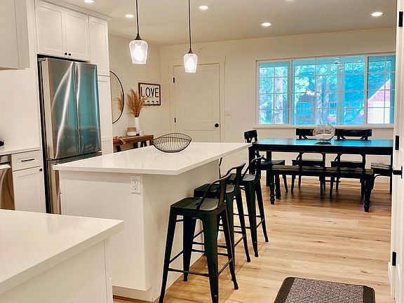 Kitchen and dining area