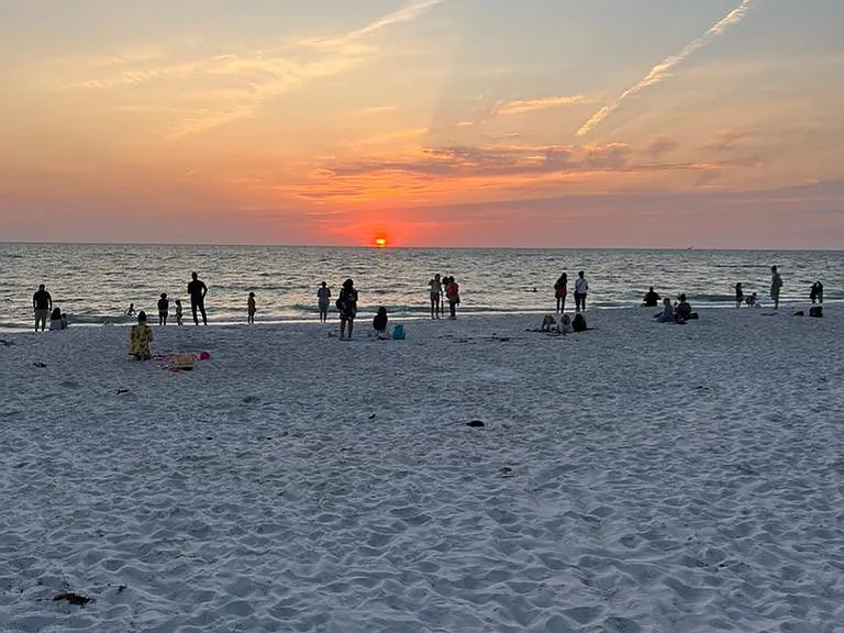Sun Set at Naples Beach
