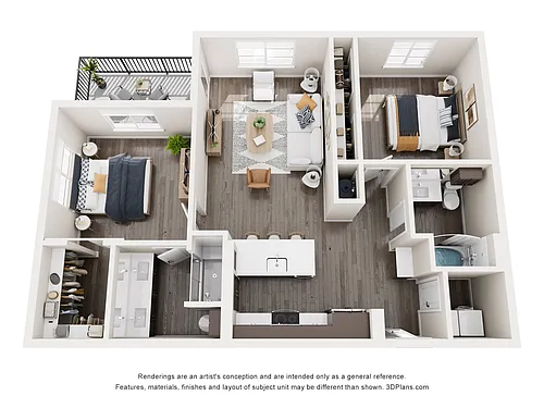 Floor plan B1 Henry